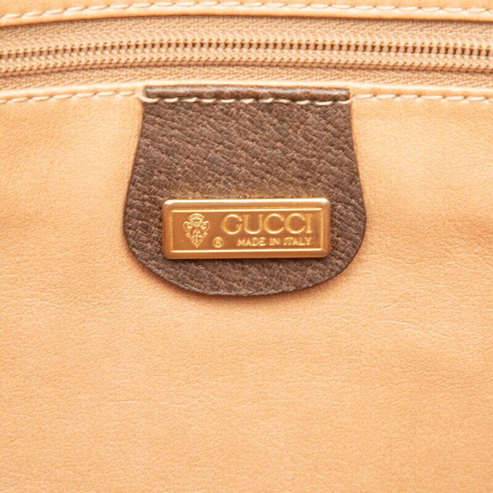 Gucci GG Supreme Shoulder Bag Bag Shoulder Beige Cream Brown Leather - Picture 5 of 6